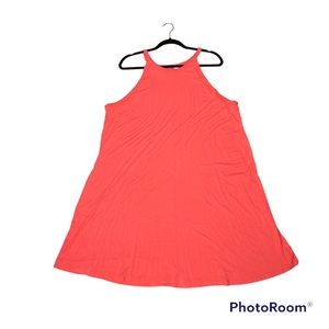 Old Navy Dress (High Neck Sleeveless Super Bright Summer Dress)
